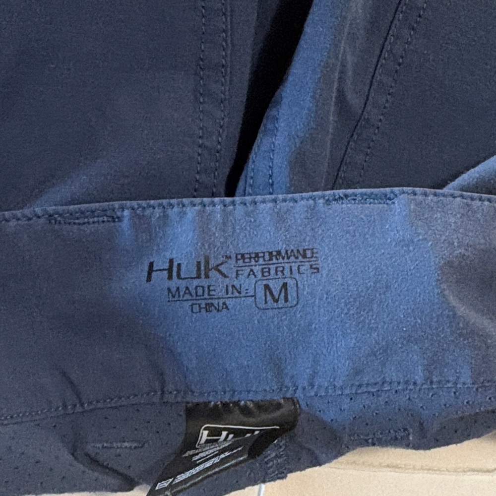 Huk Men's Deep Blue Athletic Shorts - Picture 5 of 5